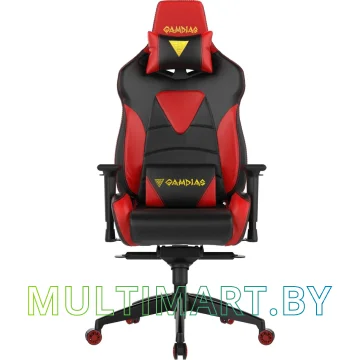 Кресло компьютерное Gamdias Hercules M1 (черный/красный)
